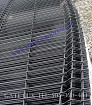 ogrodzenia Panel ukowy fi 4mm czarny 