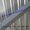 ogrodzenia Supki z ktownika 60x60x4 wys. 2,4m  Gate Luk