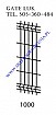ogrodzenia Panel ocynkowany i malowany 4mm/4mm 