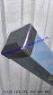 ogrodzenia Profil 100x100mm kolor grafitowy 