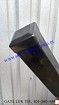 ogrodzenia Profil 80x80mm kolor czarny 
