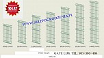 ogrodzenia Panel zielony fi 4mm wys. 153cm. RAL 6005 Winiowski