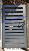 ogrodzenia Furtka stalowa z profilem aluminiowym Gate Luk