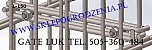 ogrodzenia Mocowanie Gabionw L-150mm ocynk ogniowy 