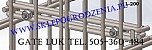 ogrodzenia Mocowanie Gabionw L-200mm ocynk ogniowy 