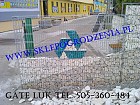 ogrodzenia Ogrodzenie gabionowe wys.163cm d.250cm. szer.20cm bez wypenienia 