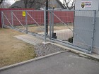 ogrodzenia ocynk. + wypen. panelowe ocynk Gate Luk
