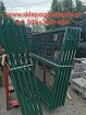 ogrodzenia ocynk. + mal. proszk. + panel kolor Gate Luk