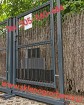 ogrodzenia Furtka - ocynkowana + mal. proszk. + panel kolor Gate Luk