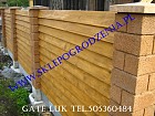 Ogrodzenie drewniane - sztachetka pozioma ogrodzenia Bielsko-Biaa