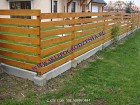 Ogrodzenie drewniane - sztachetka pozioma ogrodzenia Bielsko-Biaa